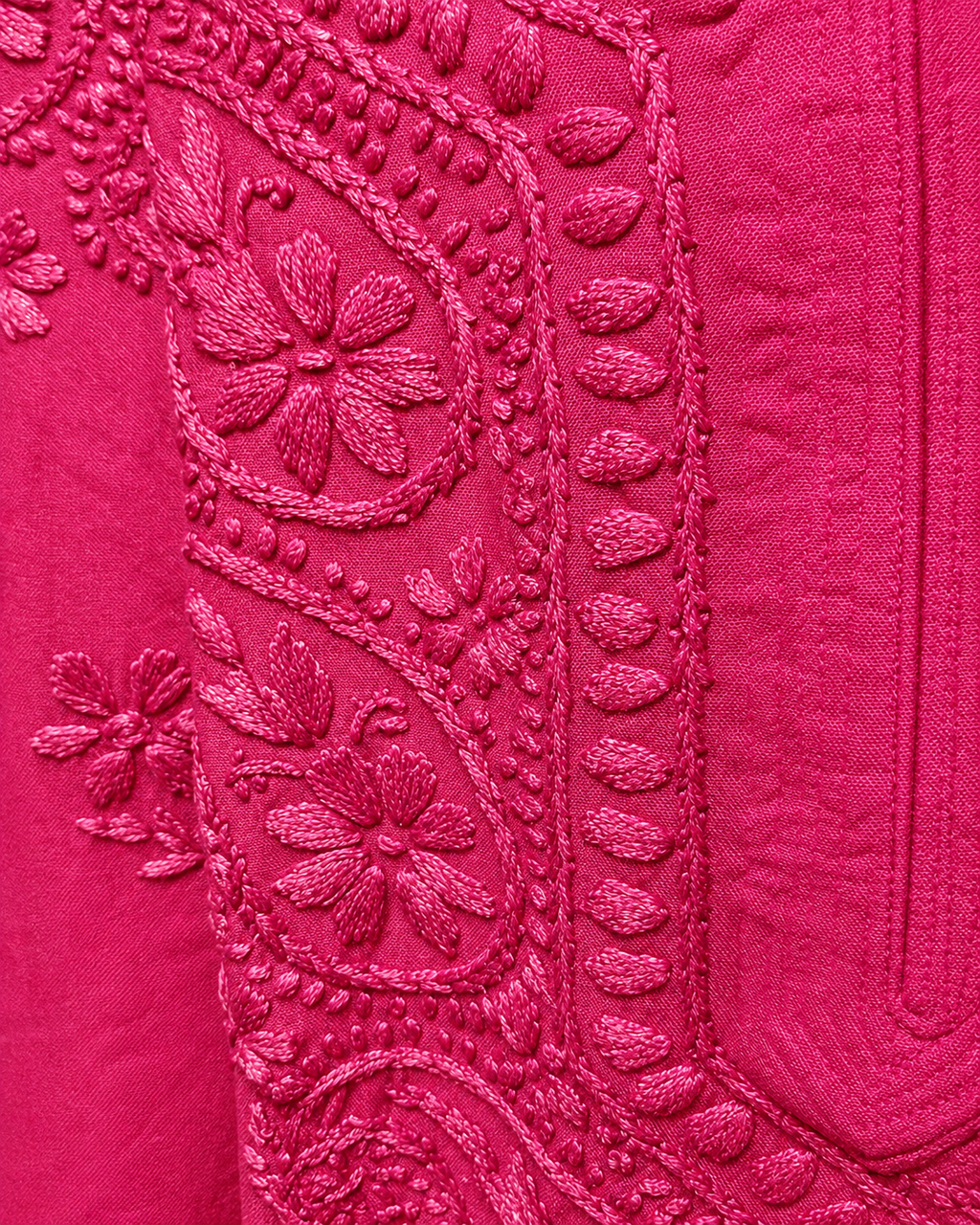 Bright Pink Short Kurti