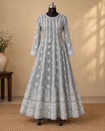 Georgette Anarkali With 26 Kali