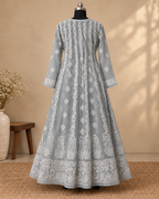 Georgette Anarkali With 26 Kali