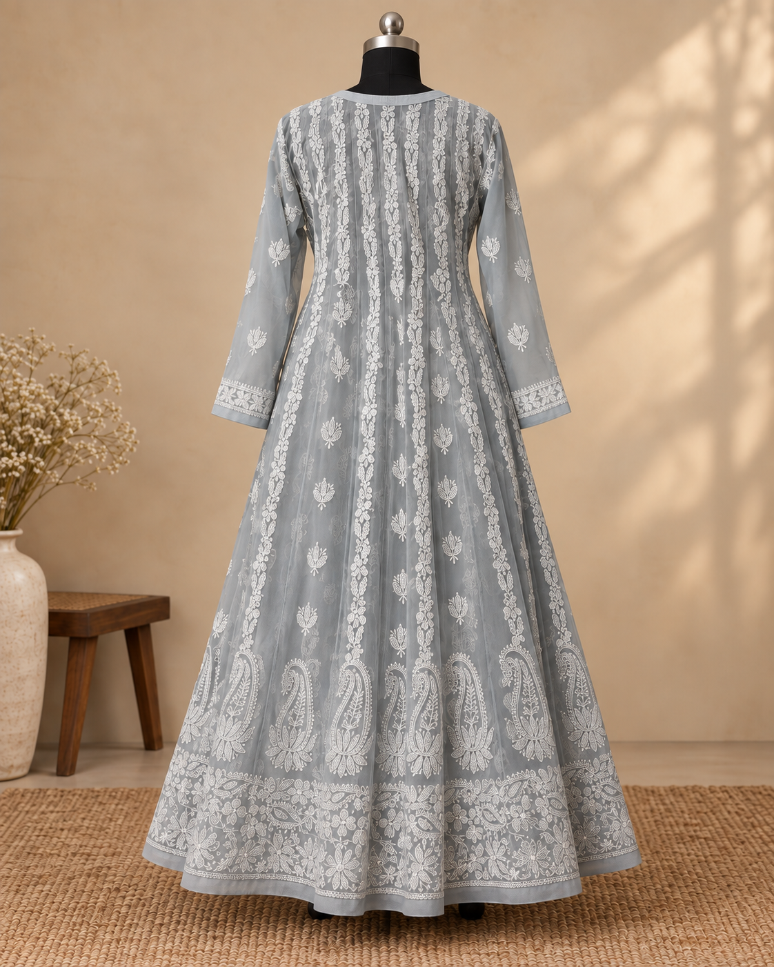 Georgette Anarkali With 26 Kali