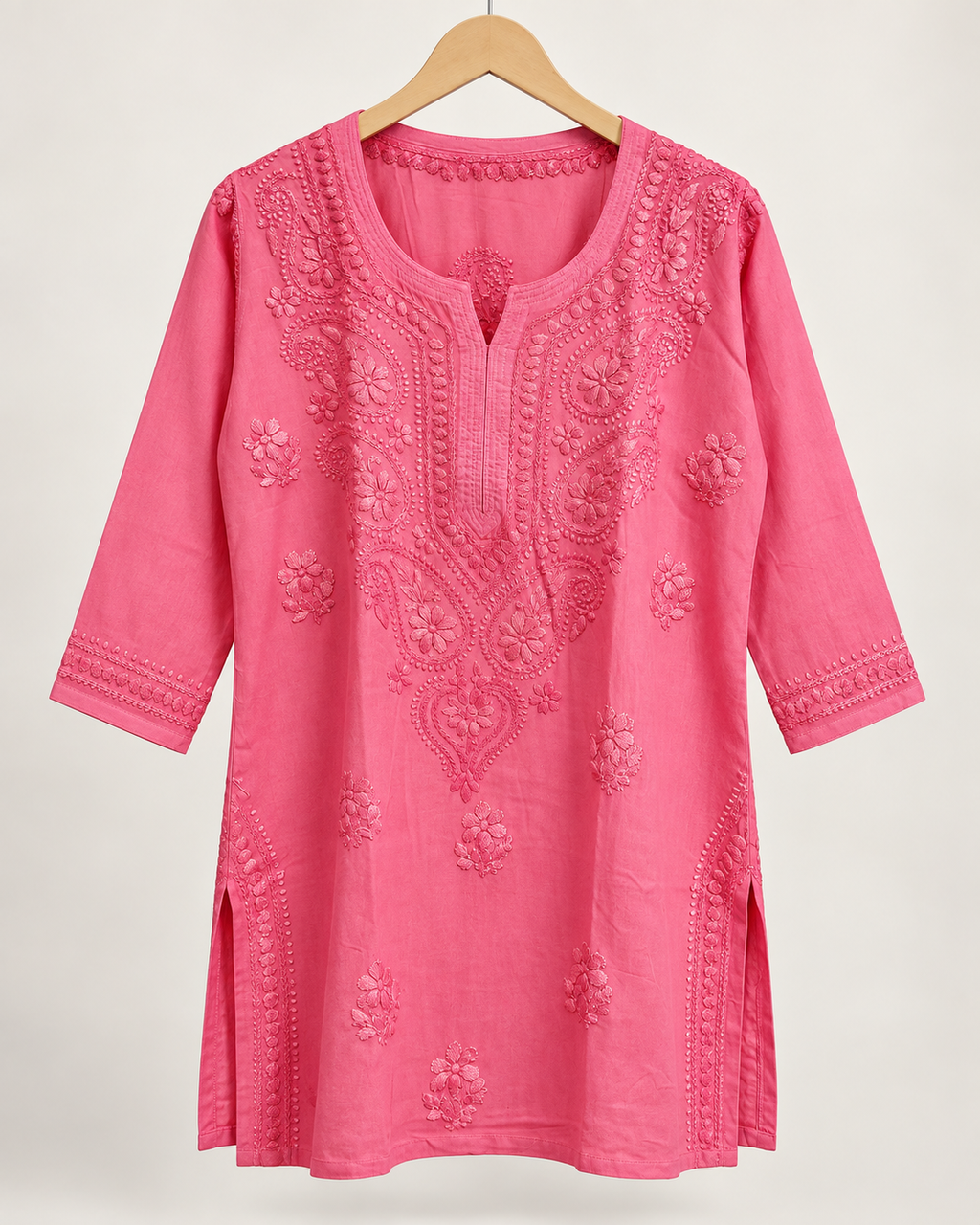 Dusty Rose Short Kurti