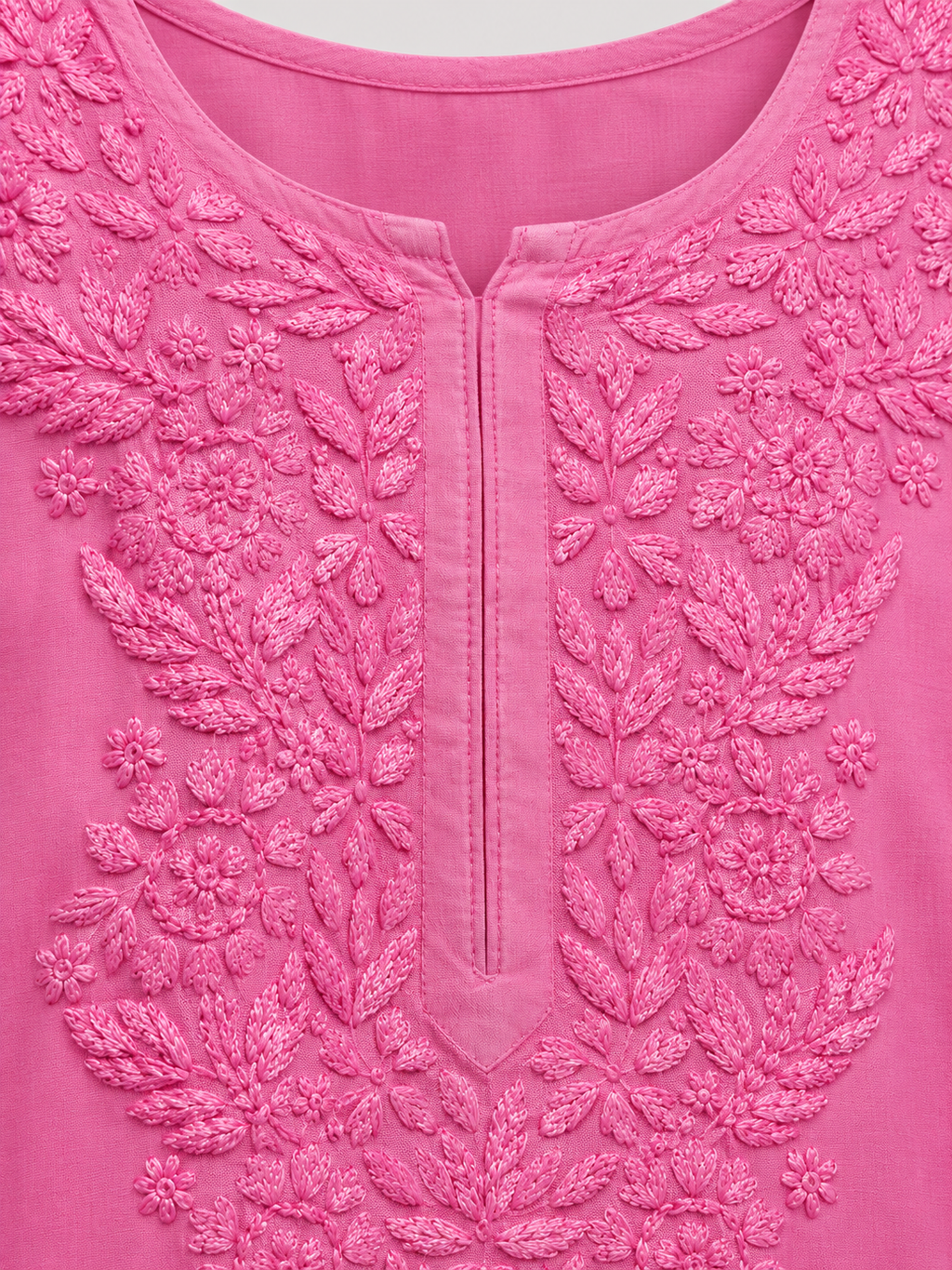 Gradient Pink Short Kurti