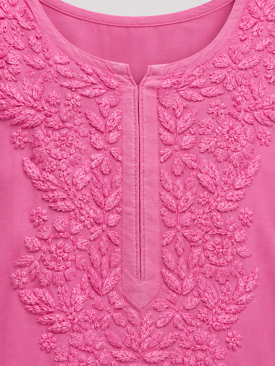 Gradient Pink Short Kurti