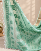 Green Saree