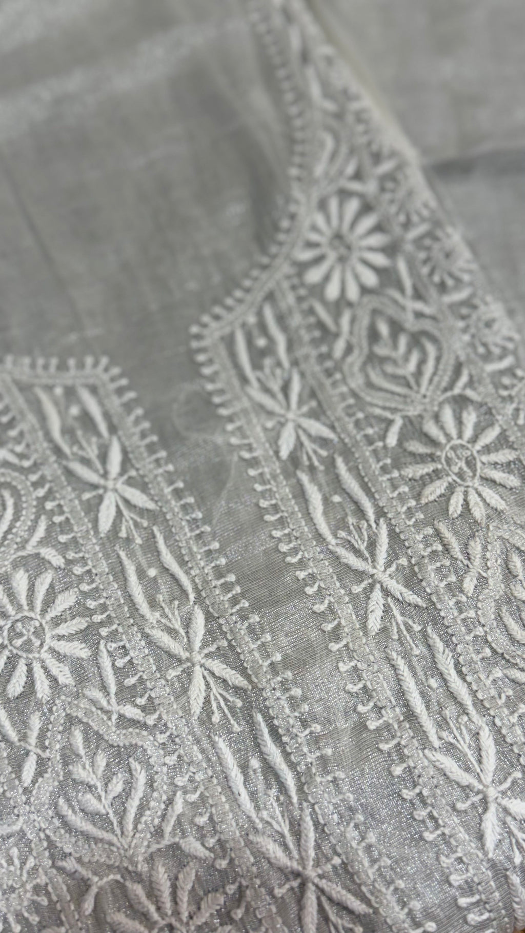 Grey Dress Material