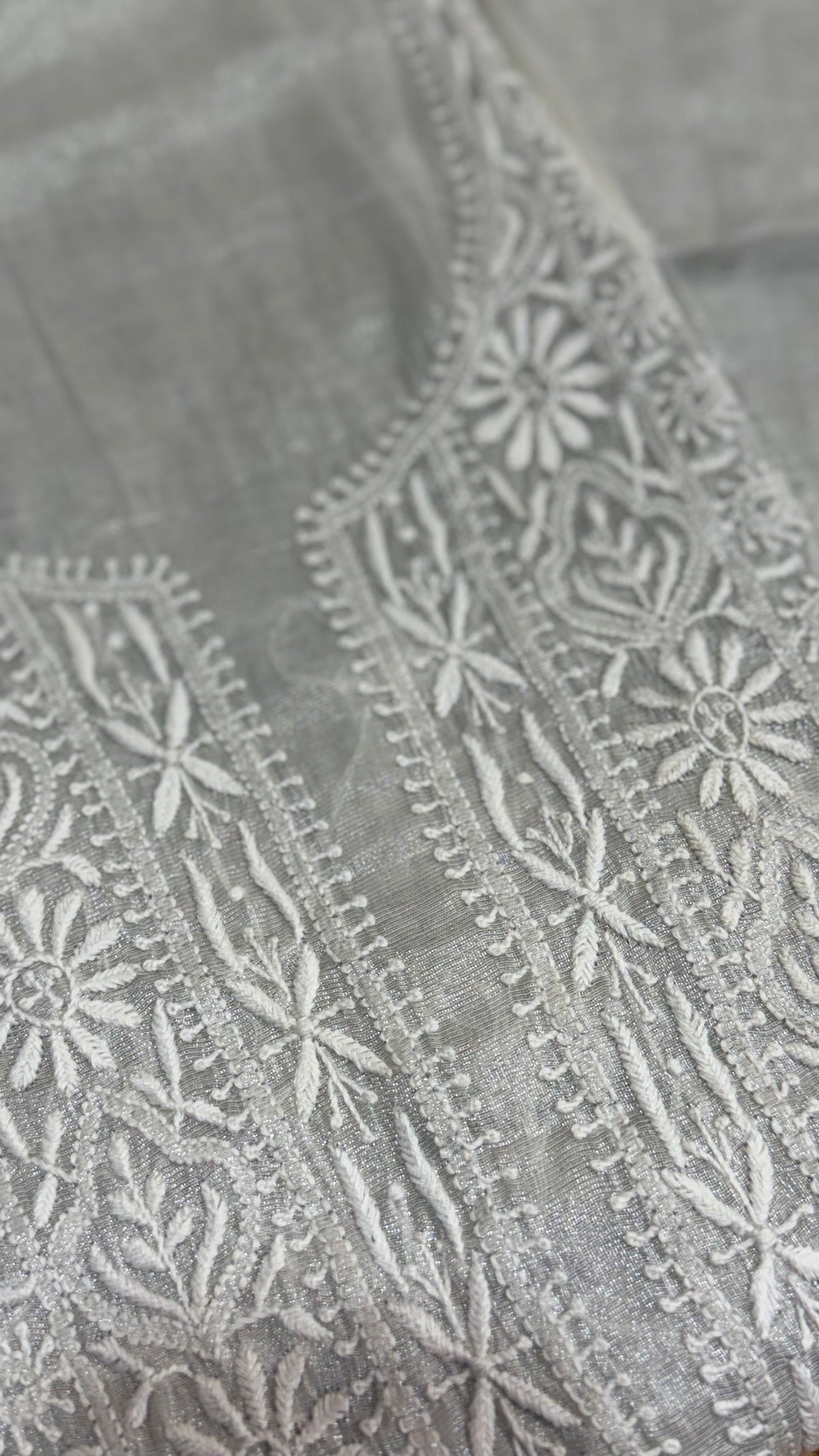 Grey Dress Material