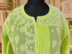 Lemon Yellow Short Kurti