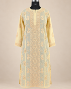 Ochre Mulcotton Long With Shadow Work