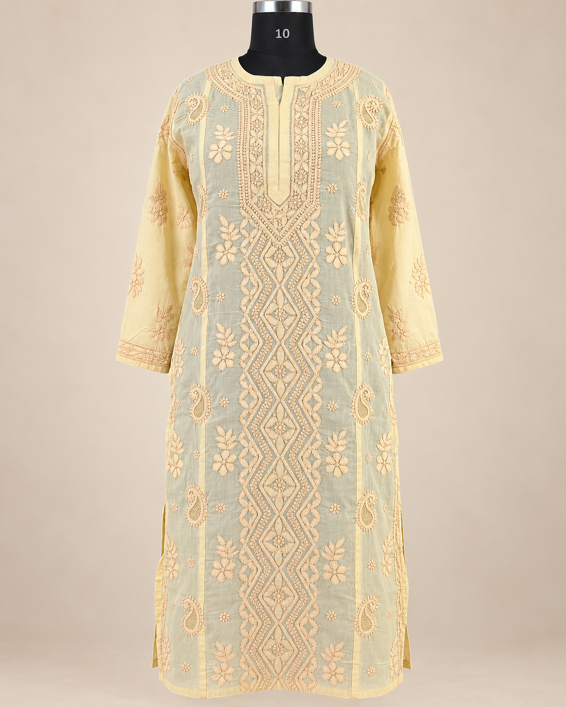 Ochre Mulcotton Long With Shadow Work