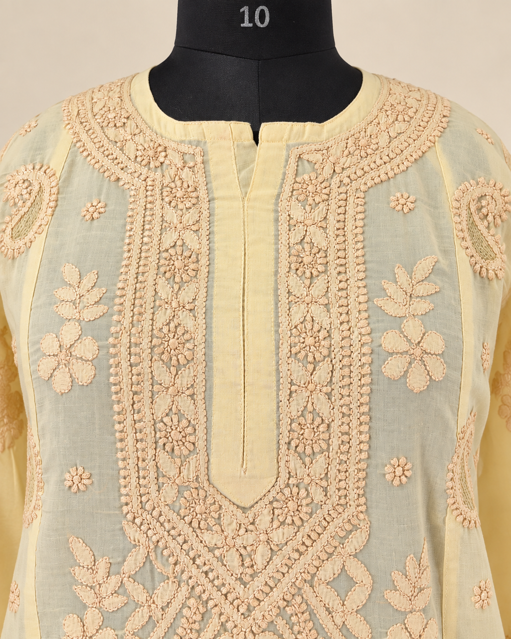 Ochre Mulcotton Long With Shadow Work
