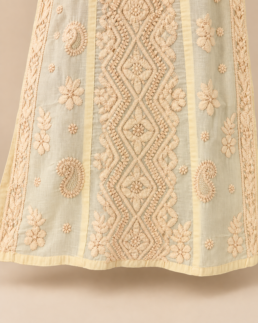 Ochre Mulcotton Long With Shadow Work