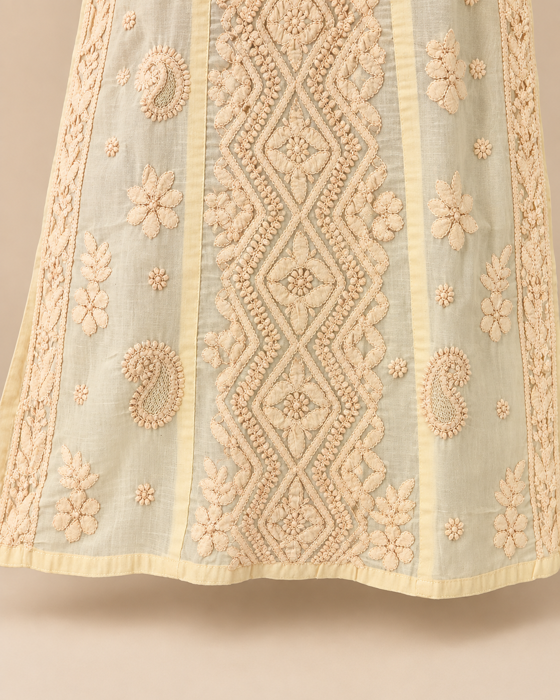 Ochre Mulcotton Long With Shadow Work