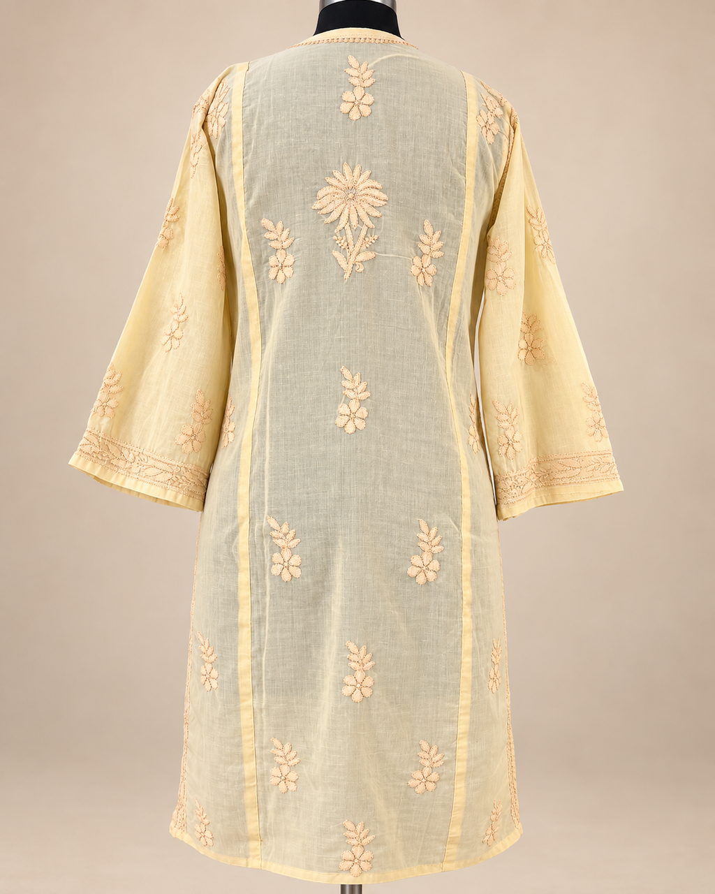 Ochre Mulcotton Long With Shadow Work