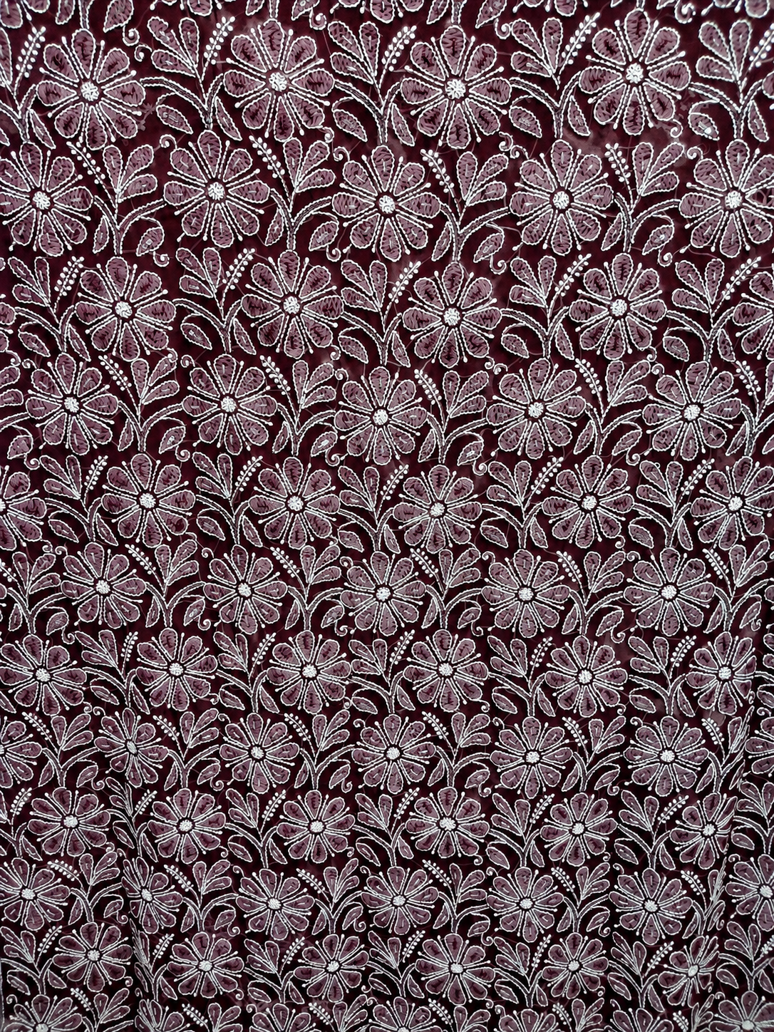 Magenta saree