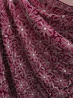 Magenta saree
