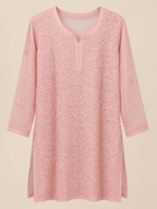 Peach Short Kurti