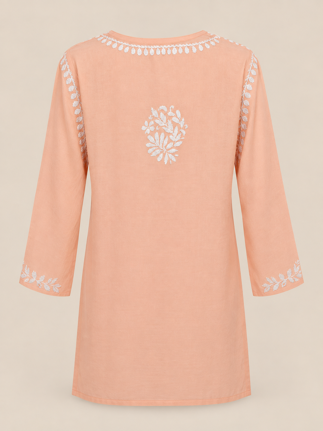 Peach Short Kurti