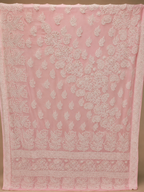 Peach saree