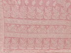 Peach saree