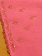 Pink - Ochre Dress Material