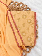 Pink - Ochre Dress Material