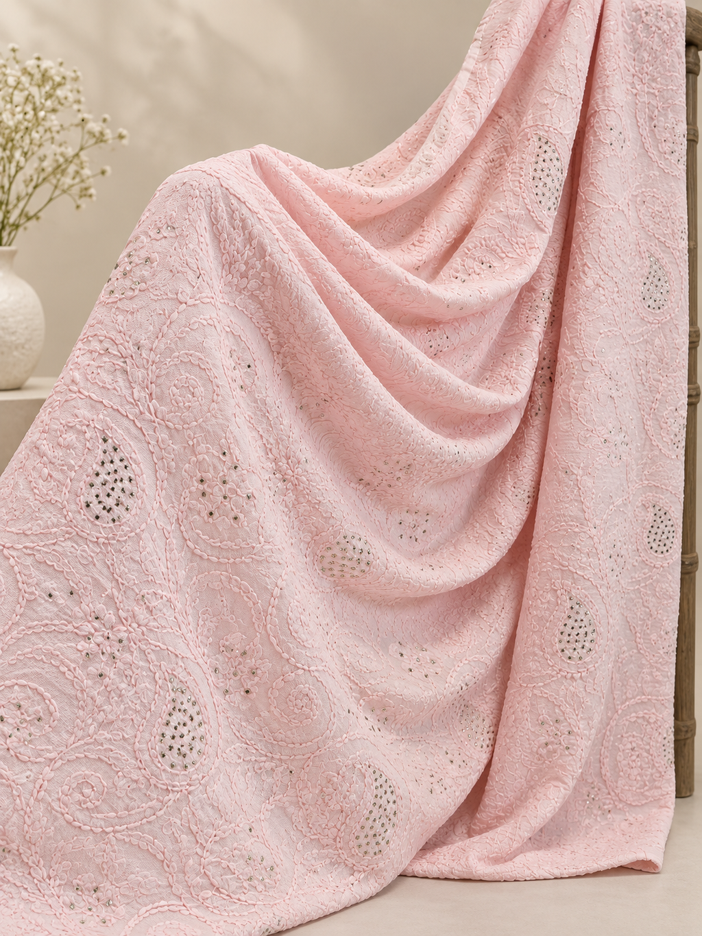 Pink Saree