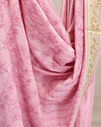 Pink Saree