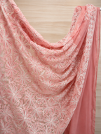 Pink saree