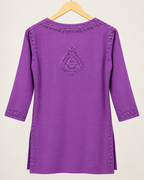 Purple Short Kurti