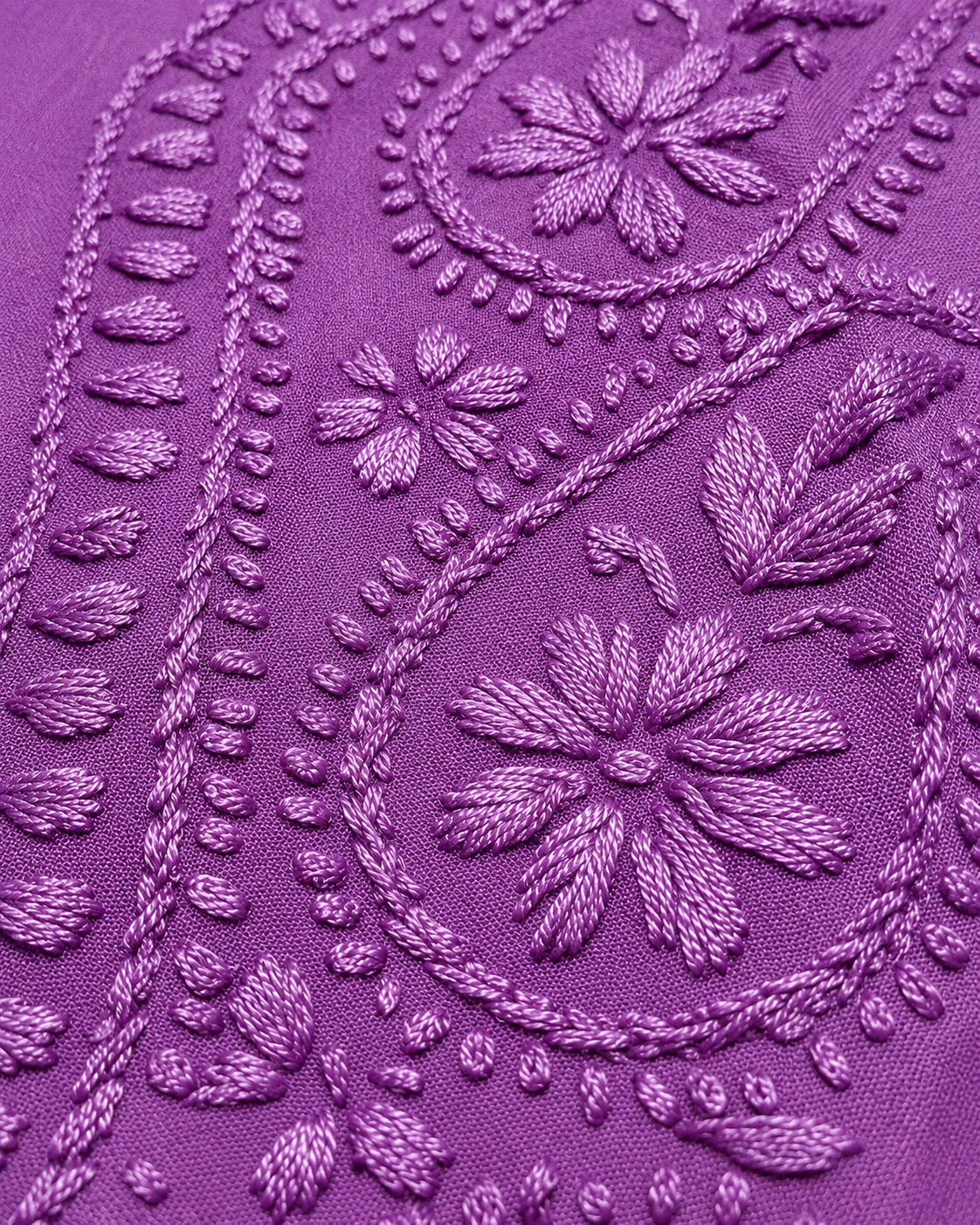 Purple Short Kurti