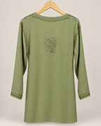 Sage Olive Green Short Kurti