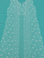 Sea Green Dress Material