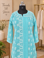Lemon Yellow Short Kurti