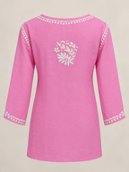 Soft Pink Short Kurti