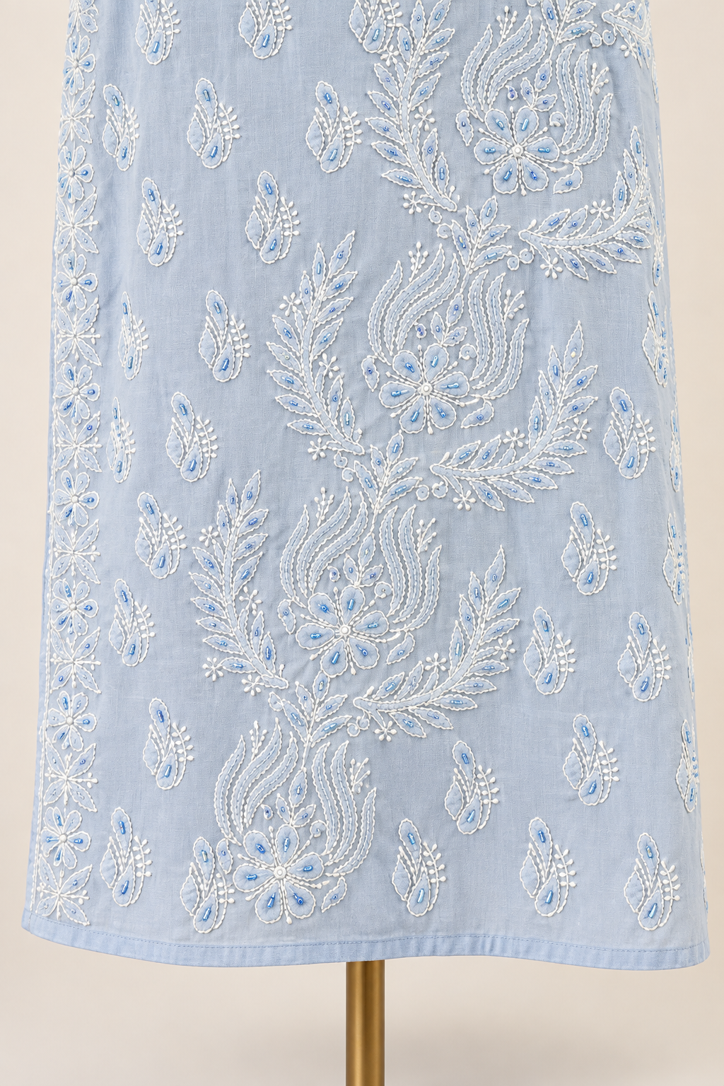 Blue long kurti