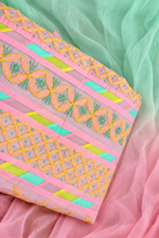 Colourful Long Kurti Dress Material