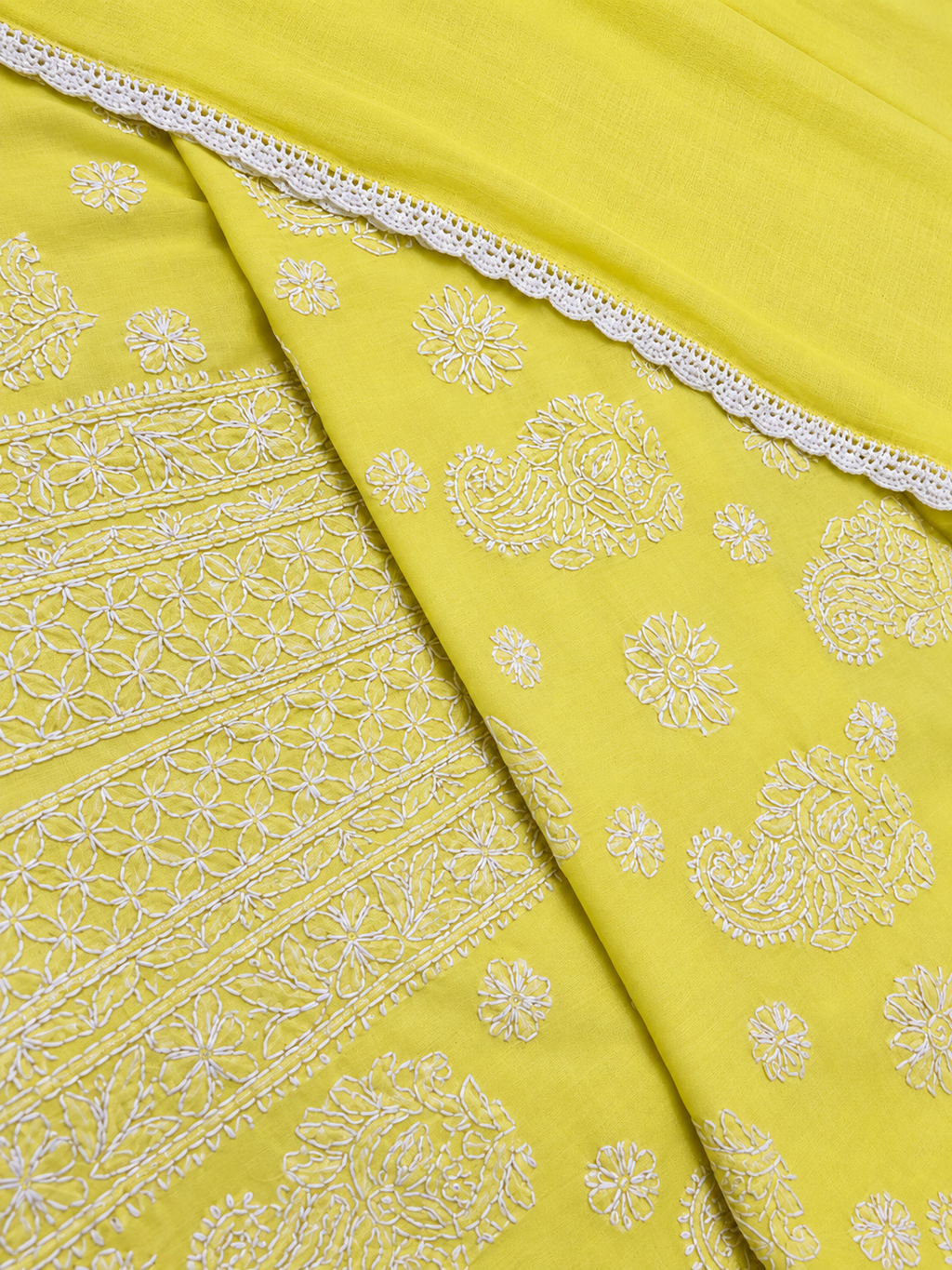 Yellow Dress Material